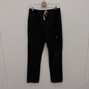 FIGS Men's XS Black Cairo Cargo Nurse Medical Scrub Pants Style TM3001
